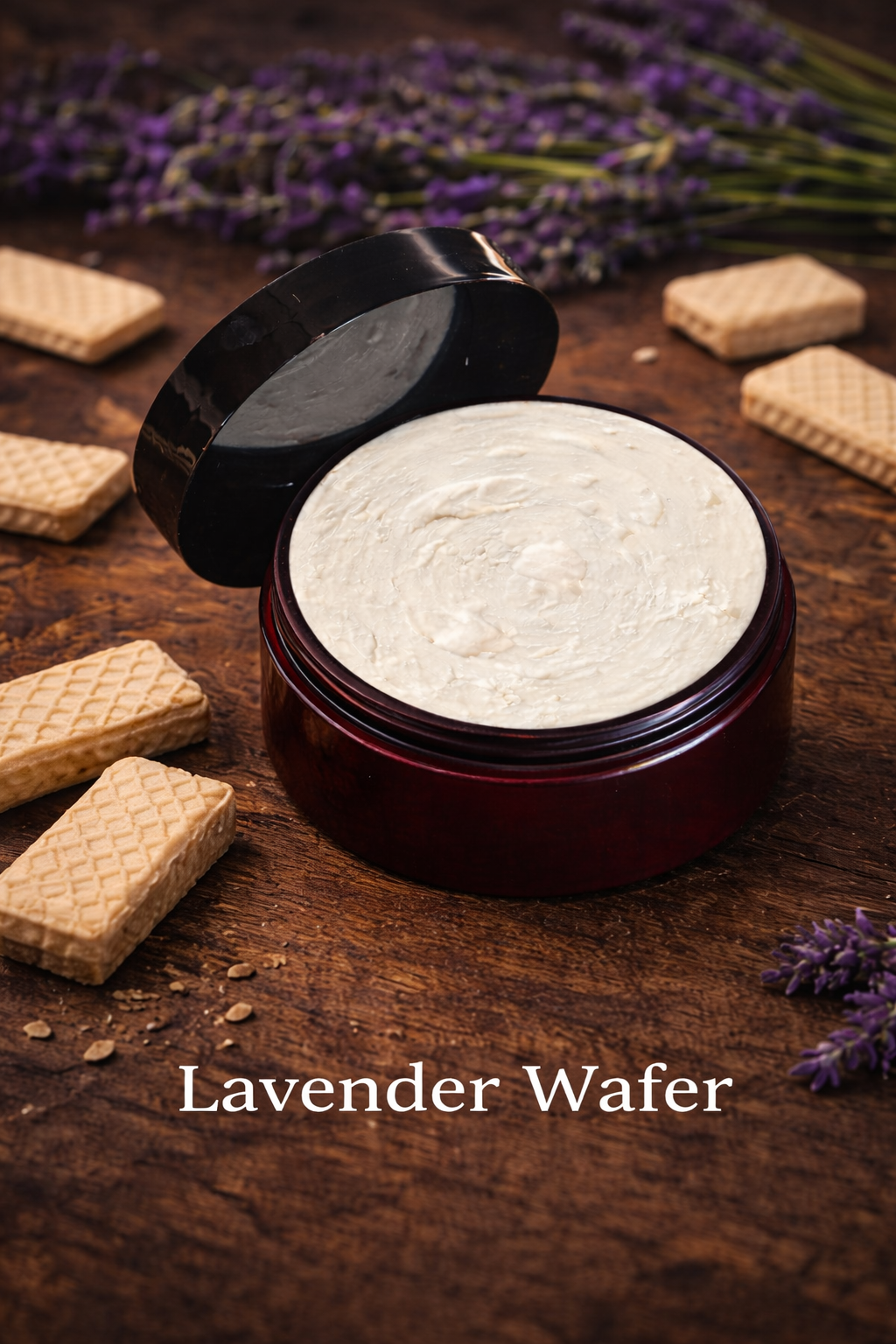 Lavender Wafer Soufflé