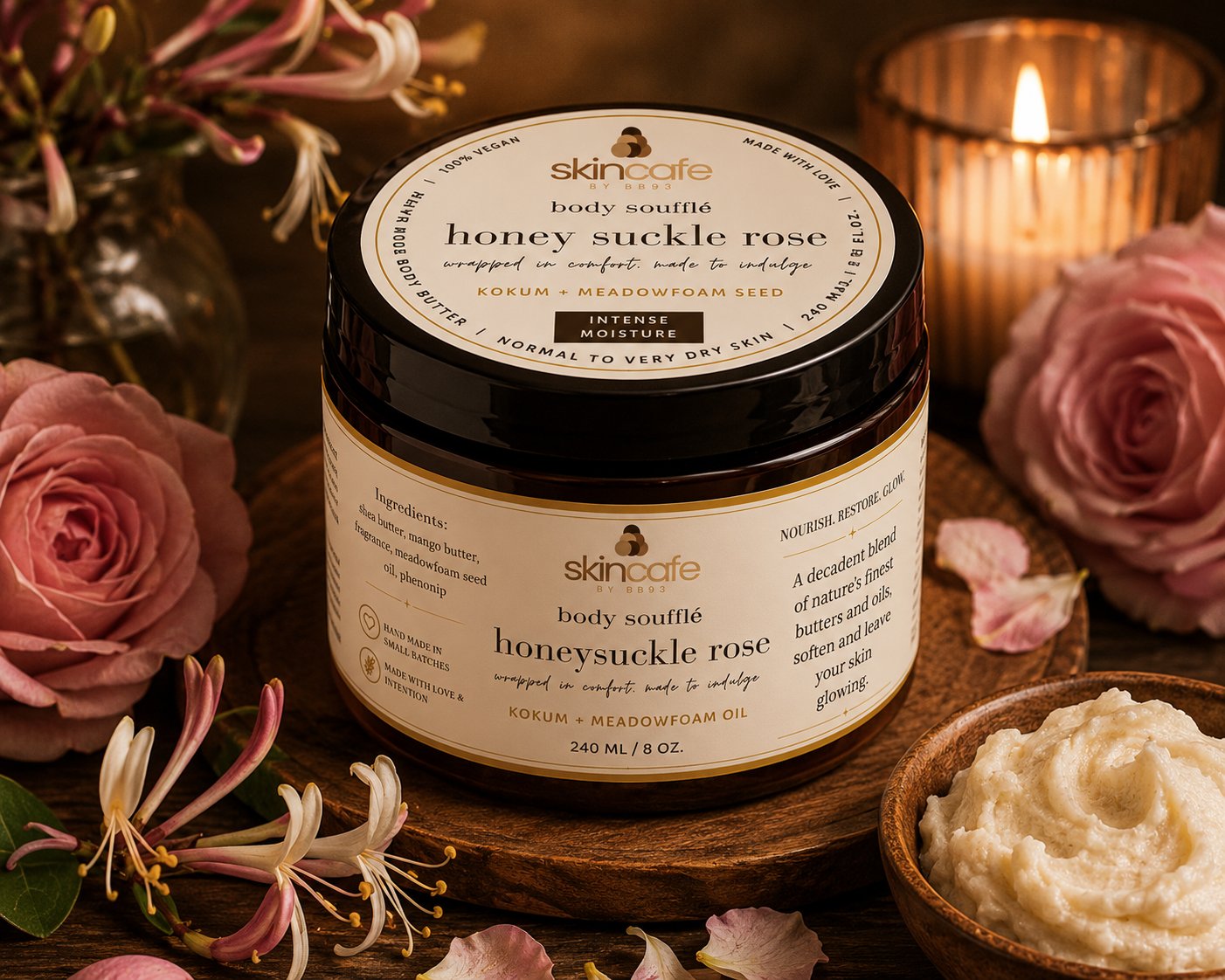 Honey Suckle Rose Soufflé
