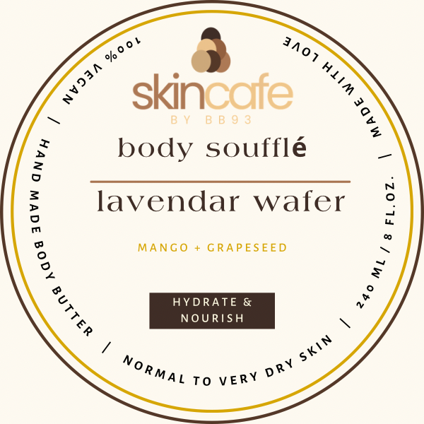 Lavender Wafer Soufflé